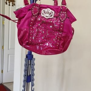 Kathy Van Zeeland pink handbag